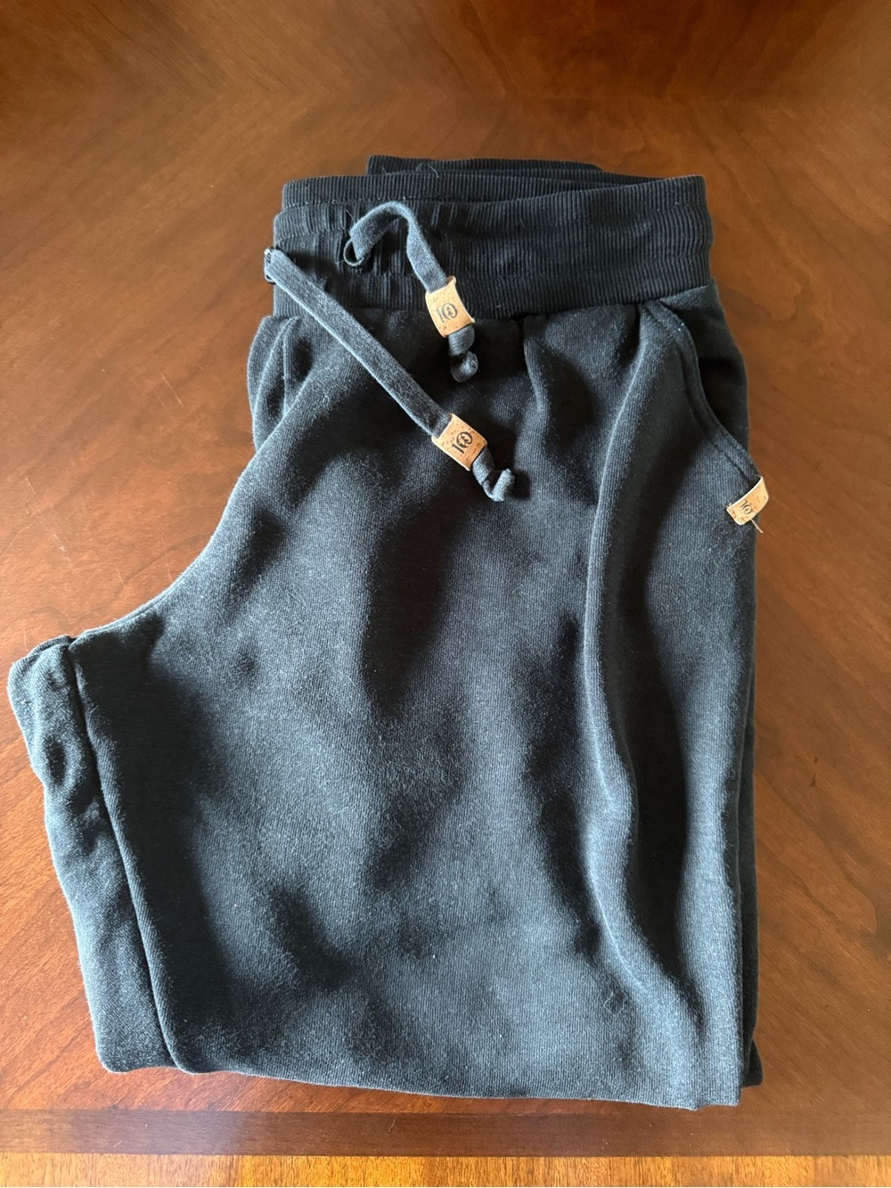 Ten Tree Women's Black Sweatpants - Comfortable Everyday Lounge Pants - Size L